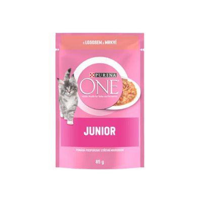 Purina One Junior mini filetky 85 g